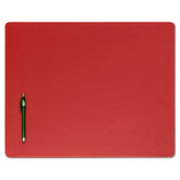 Red Leatherette Conference Table Pad, 20 x 16